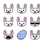 bunny smileys