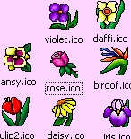 flower icons