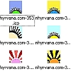 sun rise sunset sun ray favicons